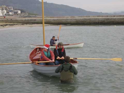 Wee rob and Tirrik - two Iain Oughtred designs