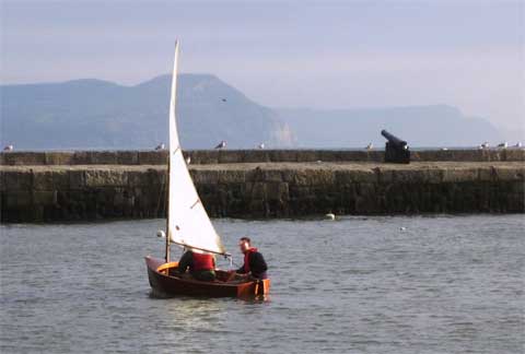 Mike’s boat gets going